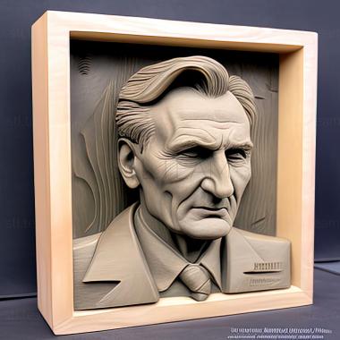 3D model Oskar Schindler Schindlers ListLiam Neeson (STL)